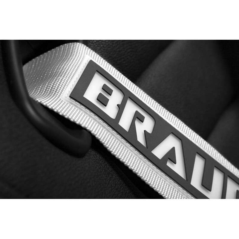 BRAUM 5 Pt – Sfi 16.1 Racing Harness (White)