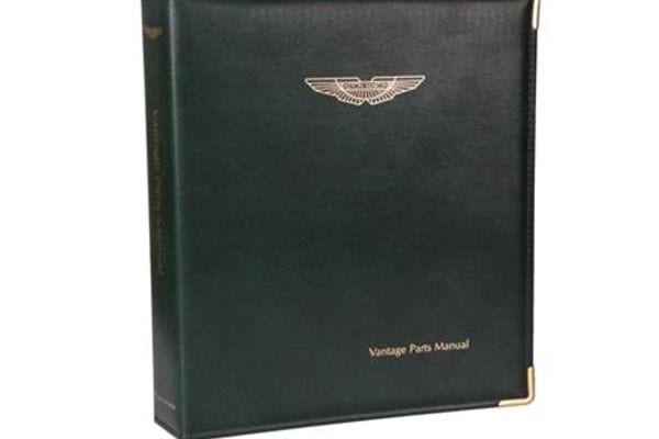 Aston Martin 43-74458 Supercharged Vantage Parts Manual | ML Performance UK Car Parts