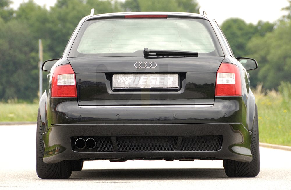 Rieger 00055207 Audi 8E B6 A4 Rear Diffuser 4 | ML Performance UK Car Parts