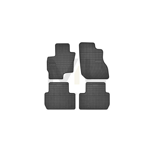 FROGUM Tailored 546894 Floor mat set for MITSUBISHI Outlander III Off-Road (GG, GF) Elastomer, Front and Rear, Quantity: 4, Black | ML Performance Car Parts