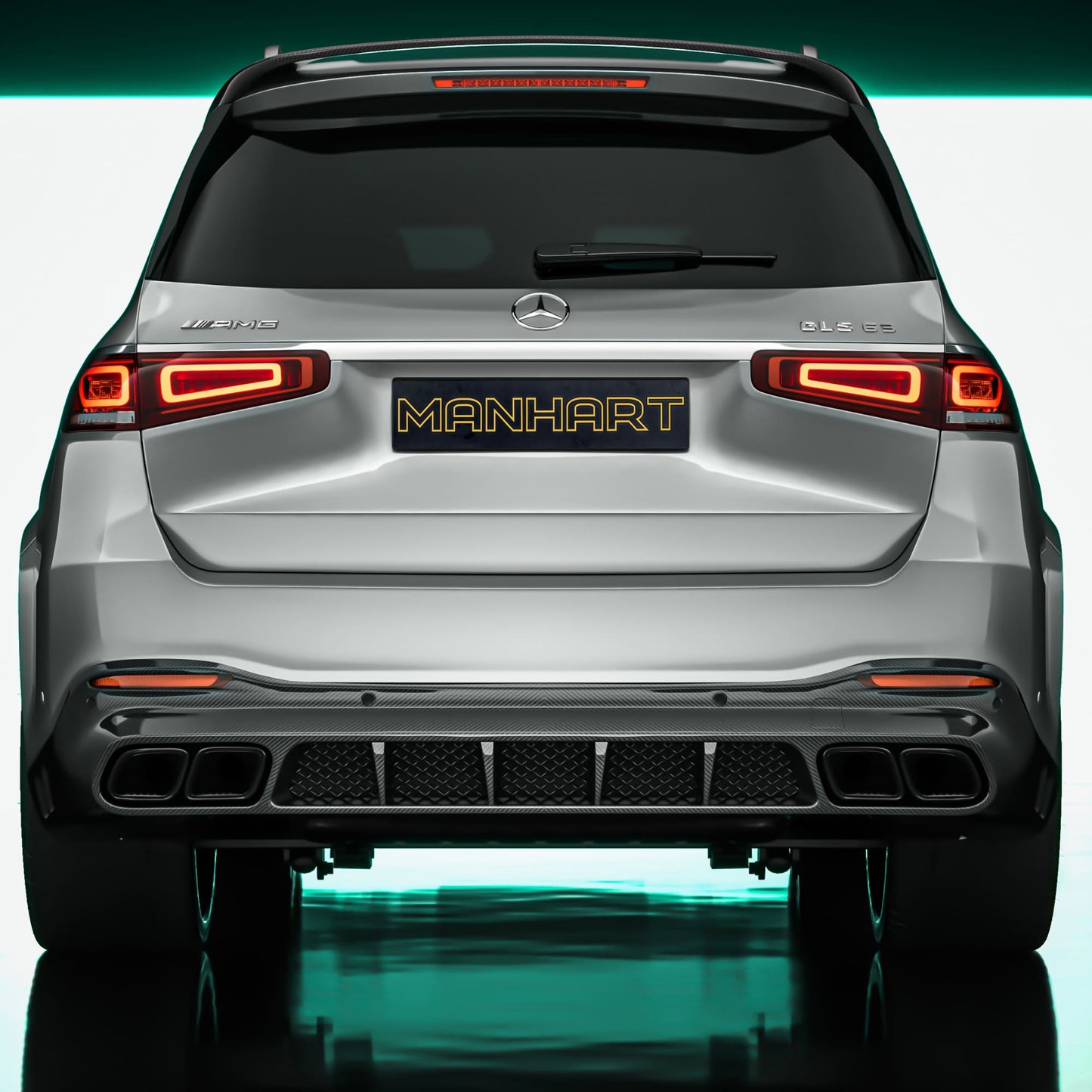 MANHART CARBON REAR DIFFUSER FOR MERCEDES-AMG GLS 63