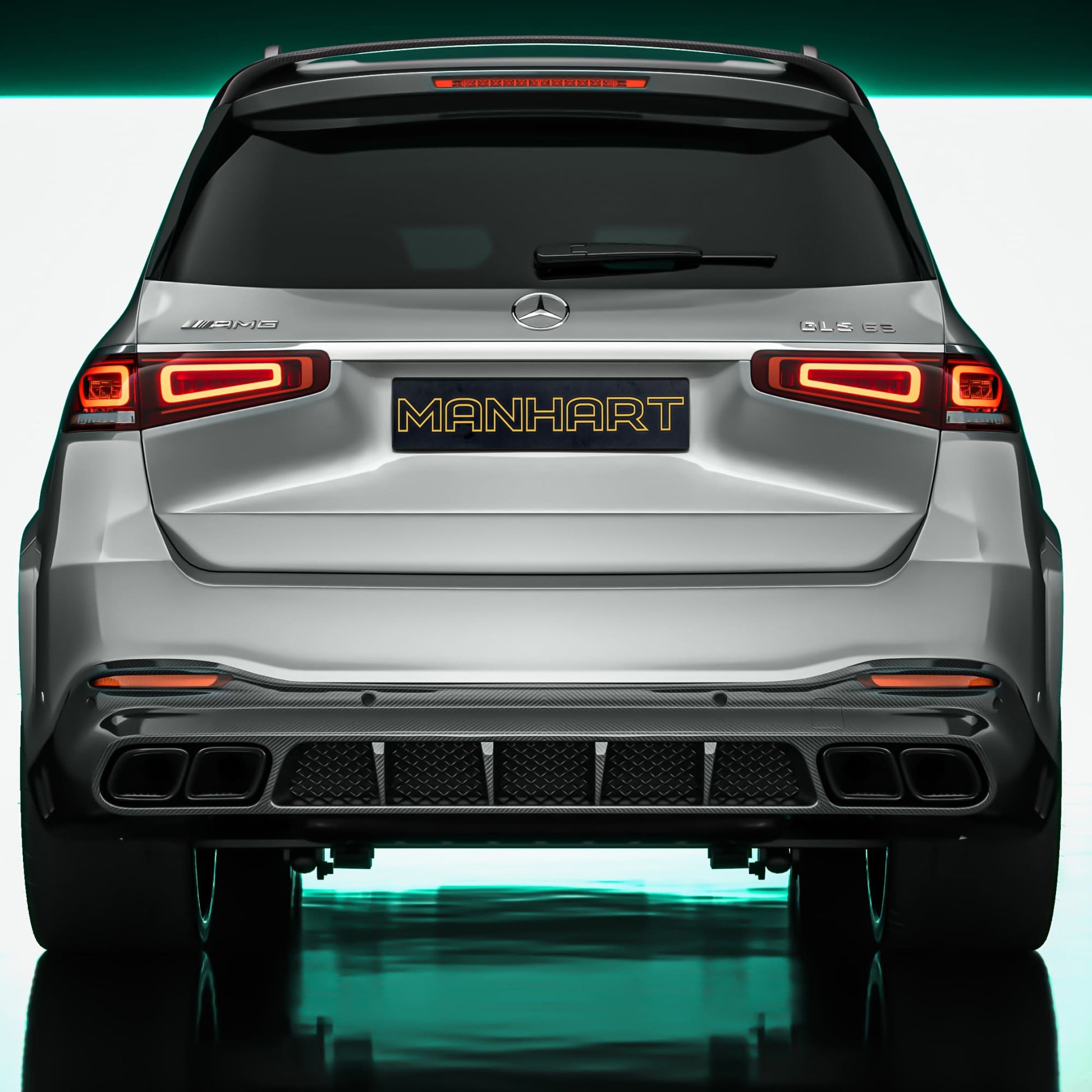 MANHART CARBON REAR DIFFUSER FOR MERCEDES-AMG GLS 63