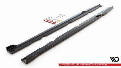 Maxton Design Mercedes Benz C63 AMG Coupe C205 (Facelift) Side Skirts Diffusers V.2