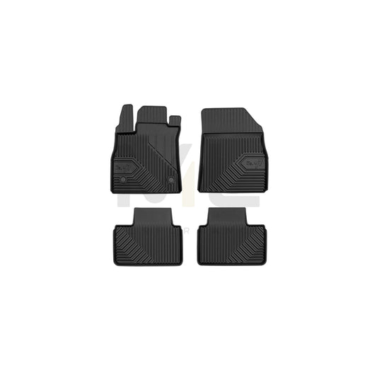FROGUM Tailored, No.77 77425019 Floor mat set for RENAULT TALISMAN Elastomer, Front and Rear, Quantity: 4, Black | ML Performance Car Parts