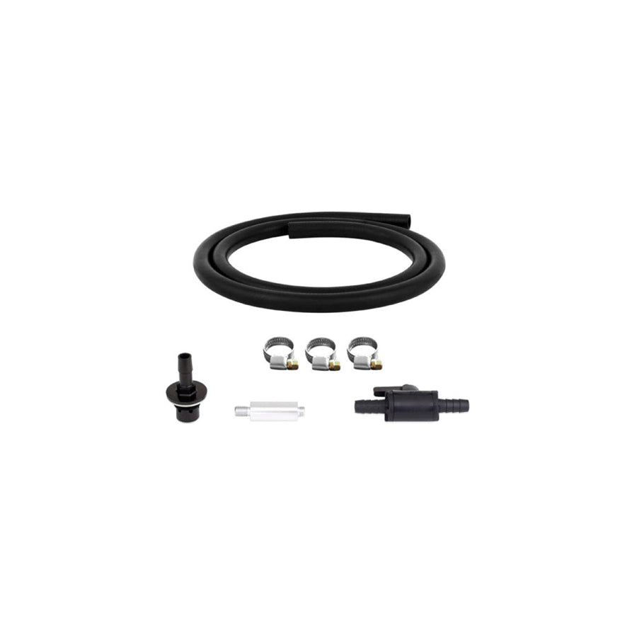 Mishimoto MMBCC-DRAIN-01 Compact Baffled Oil Catch Can Petcock Drain Kit w/ Metal Drain Fitting