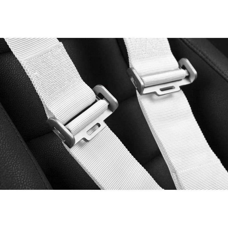 BRAUM 5 Pt – Sfi 16.1 Racing Harness (White)