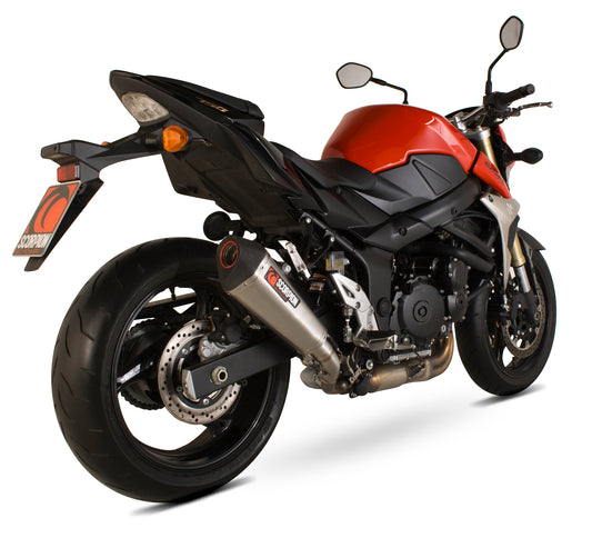 Scorpion RSI110SEO Suzuki GSR750 Serket Taper Slip-On - Brushed Stainless Steel Sleeve | ML Performance UK UK