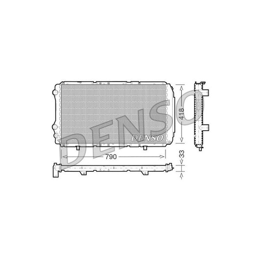 Denso DRM09076 Drm09076 Engine Radiator | ML Performance UK