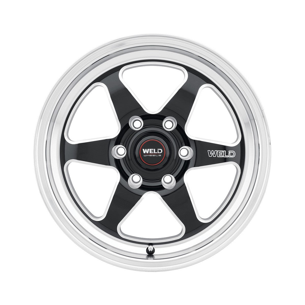 Weld S10609584P06 Ventura 6 S106 Wheel 20x9.5 6x139.7 ET6 BS5.5 Gloss Black MIL - DIA
