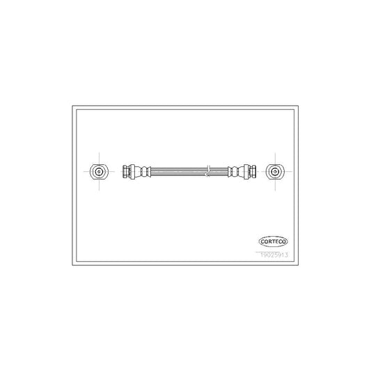 Corteco 19025913 Brake Hose | ML Performance UK