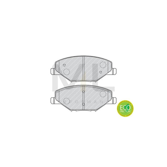Ferodo Premier Eco Friction Fdb4945 Brake Pad Set Prepared For Wear Indicator, With Accessories | ML Performance Car Parts