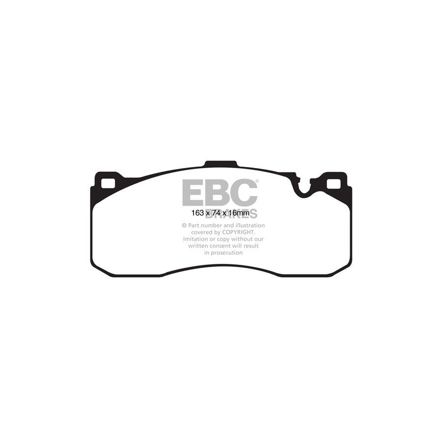 EBC DP81995RPX BMW Mini E82 E88 R56 RP-X Full Race Front Brake Pads - ATE Caliper 2 | ML Performance UK Car Parts