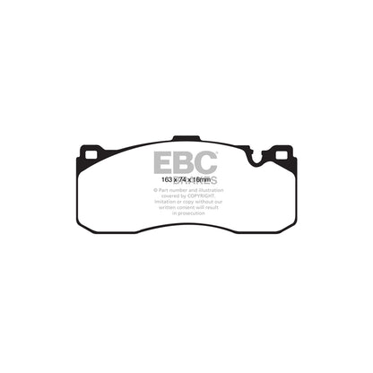 EBC DP81995RPX BMW Mini E82 E88 R56 RP-X Full Race Front Brake Pads - ATE Caliper 2 | ML Performance UK Car Parts