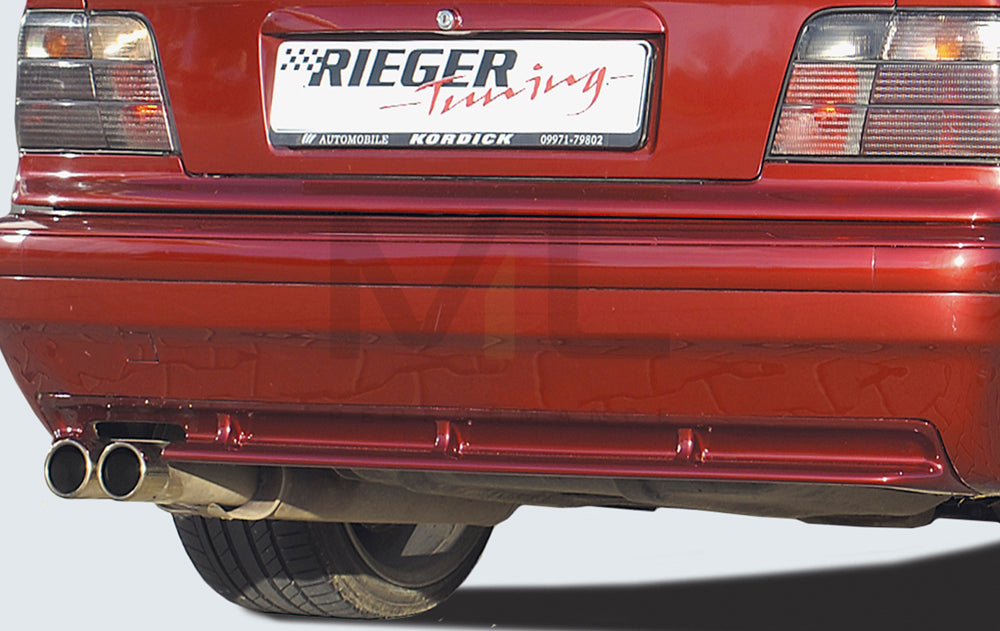 Rieger 00049031 BMW 3 Series E36 Rear Diffuser 1 | ML Performance UK Car Parts