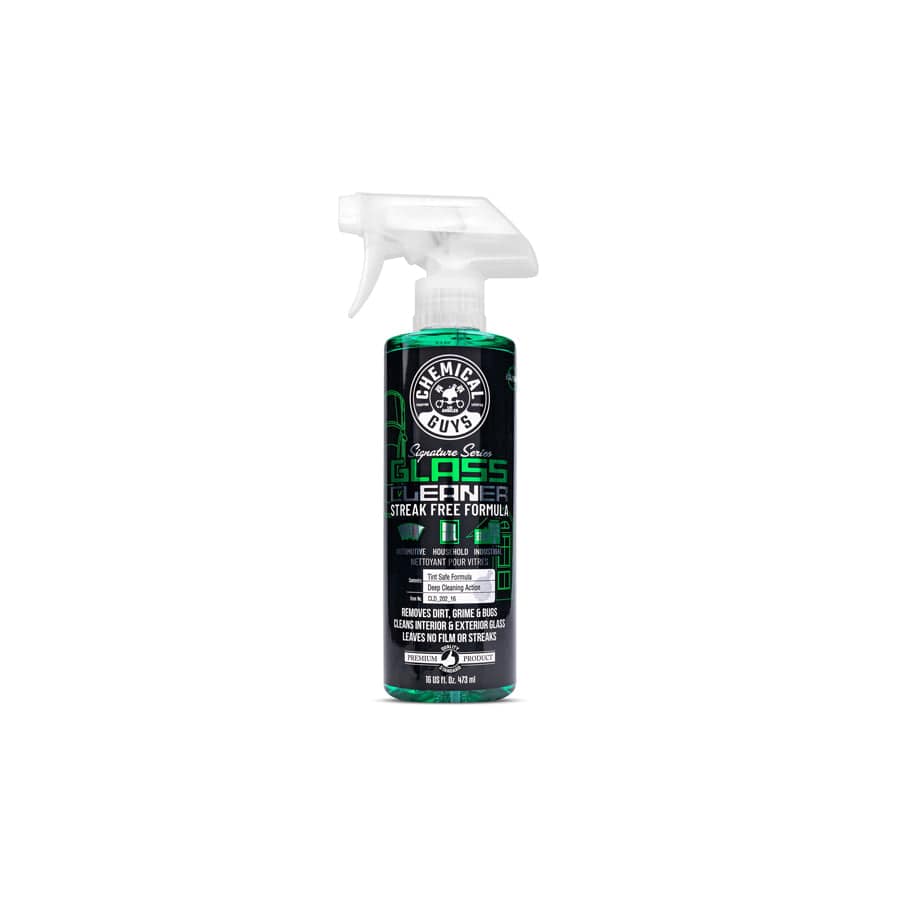 Chemical Guys Signature Series Glass Cleaner Ammonia Free Spray 16oz | ML Performance UK Car Parts