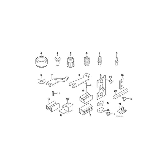 Genuine BMW 41007054489 Drophead Coupé RR11 Blind Rivet, Flat Headed 6,5X14,9 (Inc. Phantom EWB, Cullinan Black Badge & Coupé) | ML Performance UK Car Parts