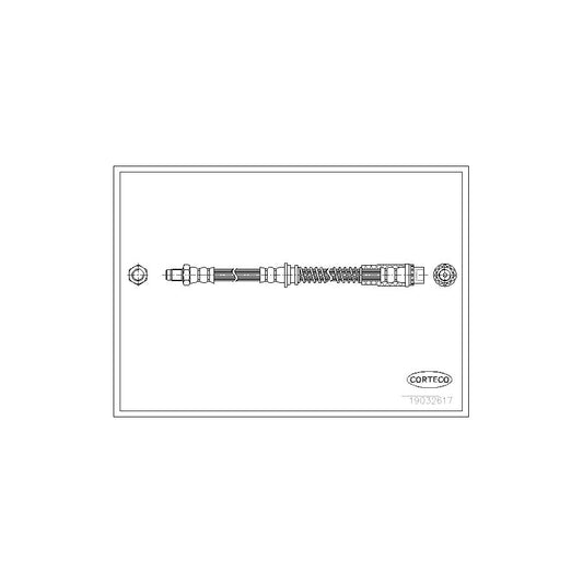 Corteco 19032617 Brake Hose | ML Performance UK