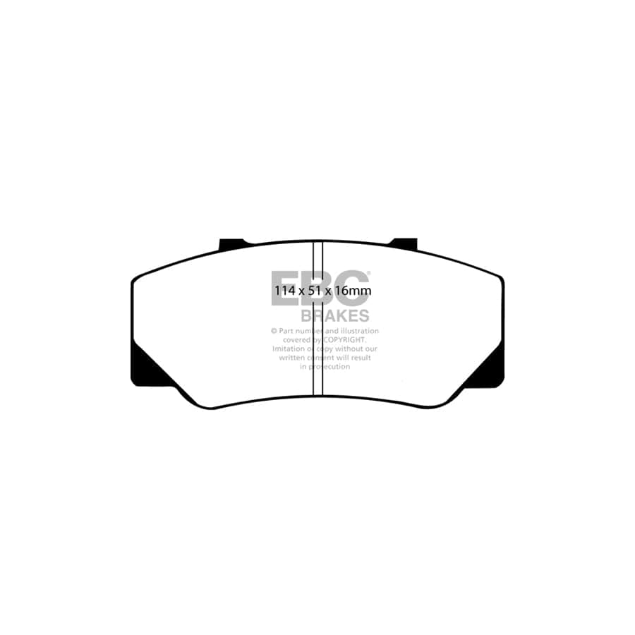 EBC PDKF2298 Volvo Ultimax Front Brake Pad & Plain Disc Kit - ATE Caliper (Inc. 740, 760, 780) 2 | ML Performance UK Car Parts