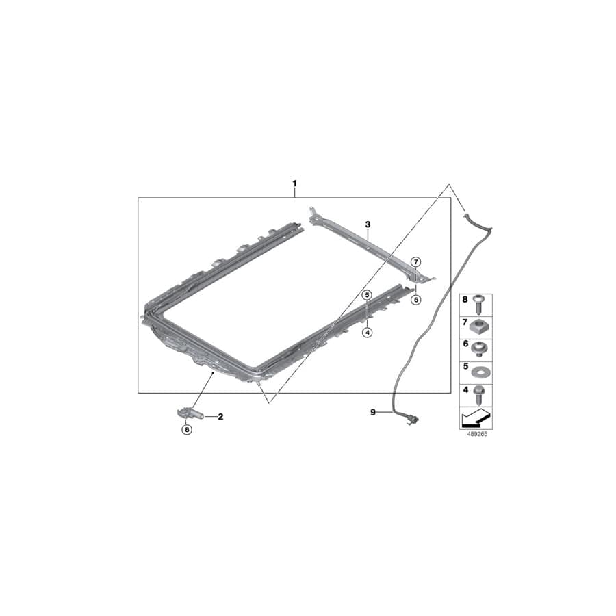 Genuine BMW 54107488437 G32 Cross Member (Inc. 630iX, 620d & 640dX) | ML Performance UK Car Parts