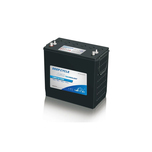 Leoch 12V 220Ah Deep Cycle AGM Battery - LDC12-220 | ML Performance UK Car Parts