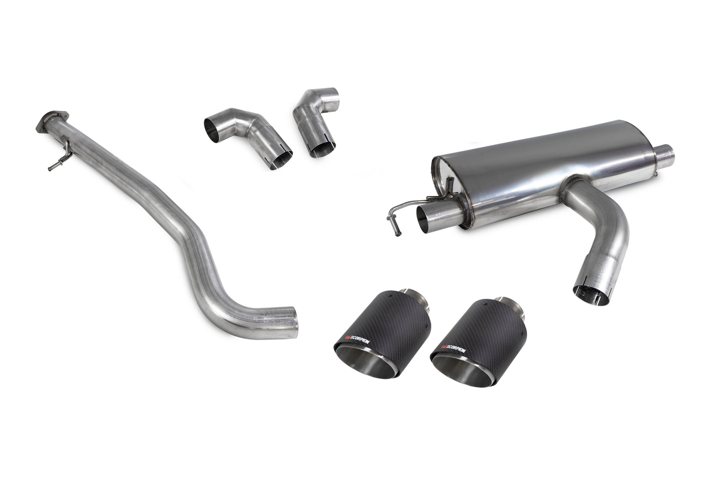 Scorpion STYS009CF Toyota GR Yaris Non-Resonated Gpf Back System | ML Performance UK UK