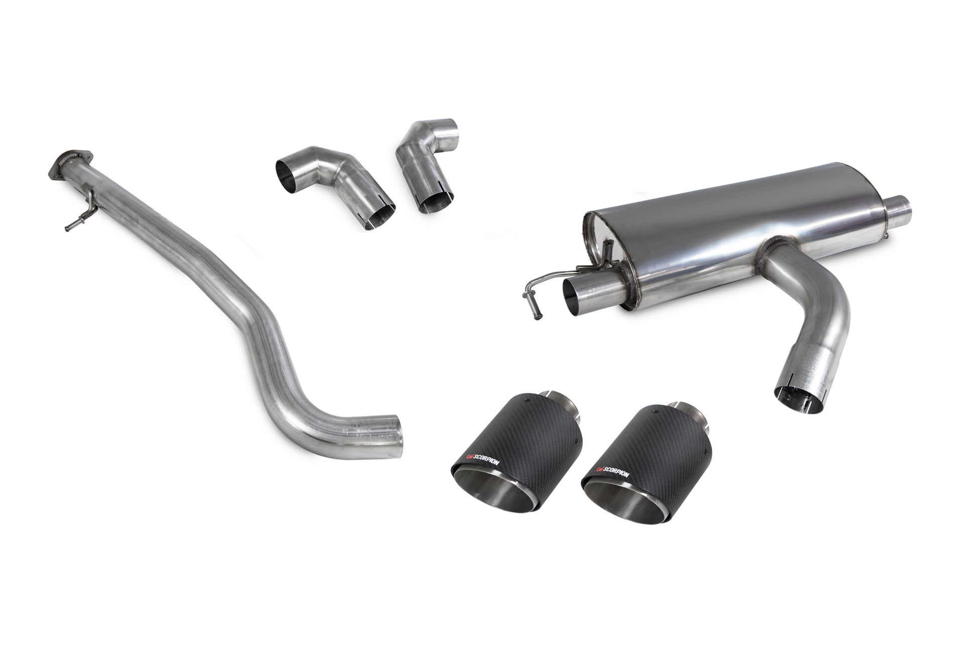Scorpion STYS009CF Toyota GR Yaris Non-Resonated Gpf Back System | ML Performance UK UK
