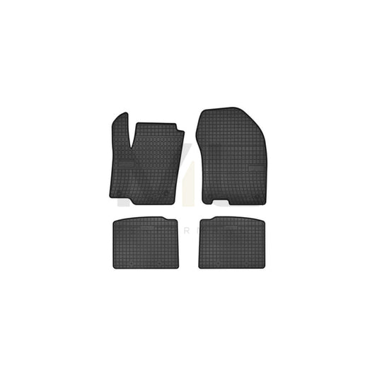 FROGUM Tailored 0605 Floor mat set for SUZUKI SX4 II S-Cross (JY) Elastomer, Front and Rear, Quantity: 4, Black | ML Performance Car Parts