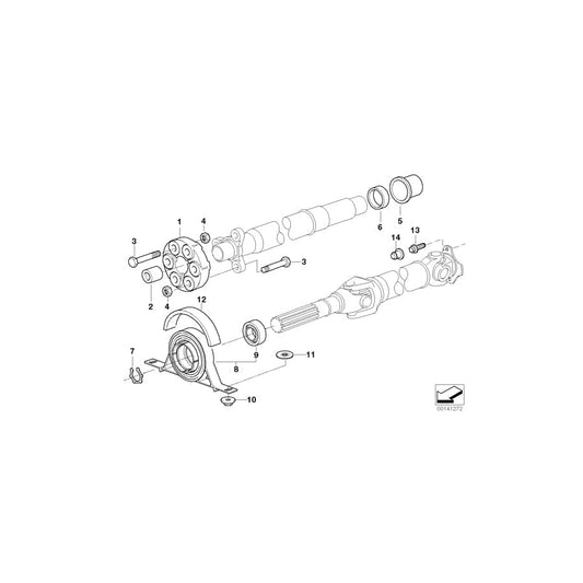 Genuine BMW 26117500372 E46 Balance Weight 3,0GR./D=12MM (Inc. 318ti, 330Cd & 318d) | ML Performance UK Car Parts