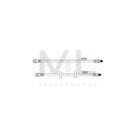 FERODO FHY2866 Brake Hose 368mm, F 10X1 | ML Performance Car Parts