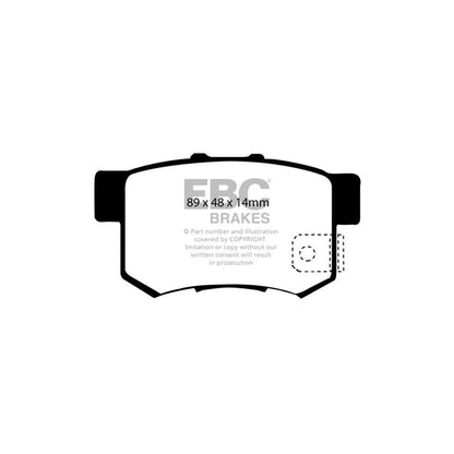 EBC PD40K812 Honda S2000 Ultimax Pad & Plain Disc Kit - Akebono Caliper 3 | ML Performance UK Car Parts