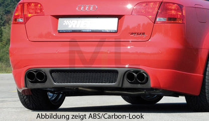 Rieger 00055226 Audi 8E B7 A4 Rear Diffuser 3 | ML Performance UK Car Parts