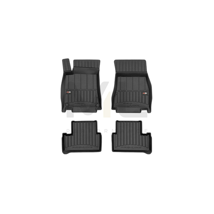 FROGUM Tailored, ProLine 3D427167 Floor mat set for DS DS 4 II Elastomer, Front and Rear, Quantity: 4, Black | ML Performance Car Parts