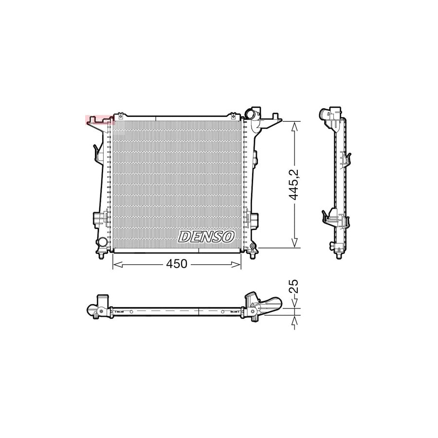 Denso DRM43006 Drm43006 Engine Radiator | ML Performance UK