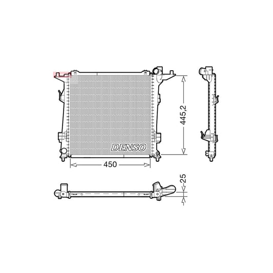 Denso DRM43006 Drm43006 Engine Radiator | ML Performance UK