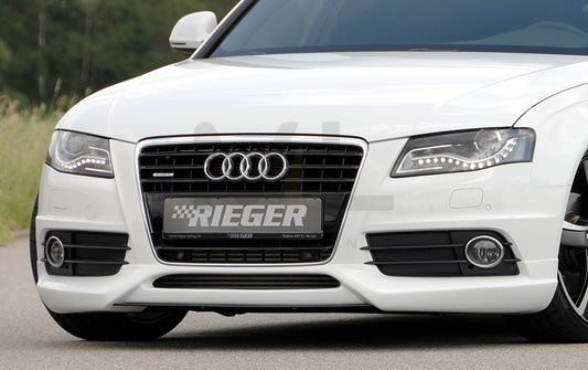Rieger 00055520 Audi B8 B81 Front Splitter (A4 & S4) 1 | ML Performance UK Car Parts