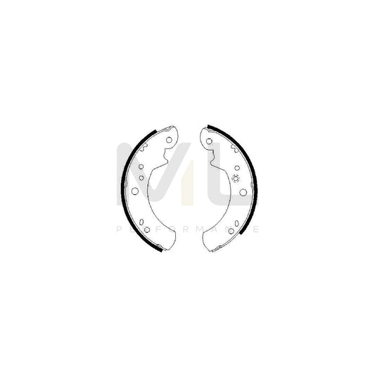 BOSCH 0 986 487 328 Brake Shoe Set for FORD TRANSIT | ML Performance Car Parts