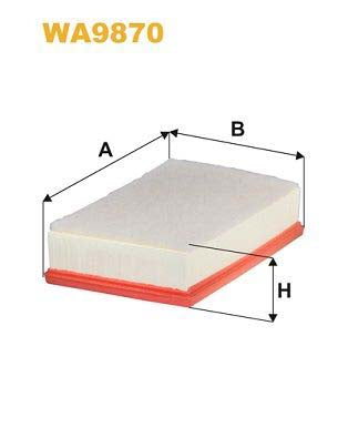 WIX Filters WA9870 Air Filter For Ford Transit