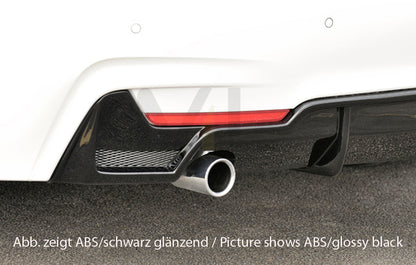 Rieger 00053486 BMW 4 Series F32 F33 F36 Rear Diffuser 3 | ML Performance UK Car Parts