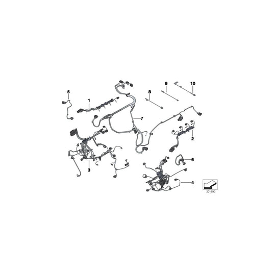 Genuine BMW 12517633479 F13 F01 F11 Adapter Cable, Oil-Temperature Sensor (Inc. 550iX 4.4, 650iX 4.4 & Alpina B7X) | ML Performance UK