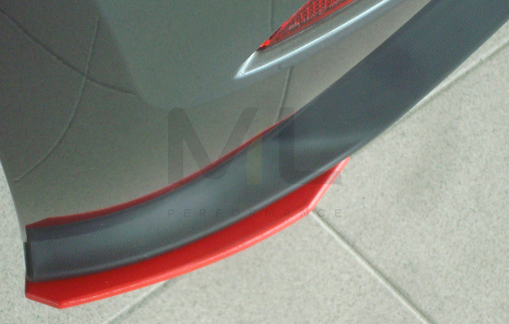 Rieger 00059595 VW Mk7 Golf Rear Side Splitter (GTI, GTD & GTE) 4 | ML Performance UK Car Parts