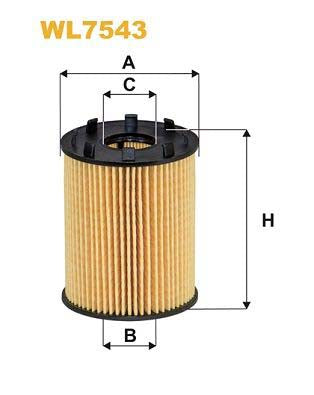 WIX Filters WL7543 Oil Filter