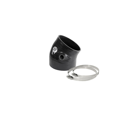  aFe 59-00115 (4-3/8 IN ID to 3-3/4 IN ID x 30 Deg.) Elbow Reducing Coupler - Black Replacement Coupling Kit  | ML Performance UK Car Parts