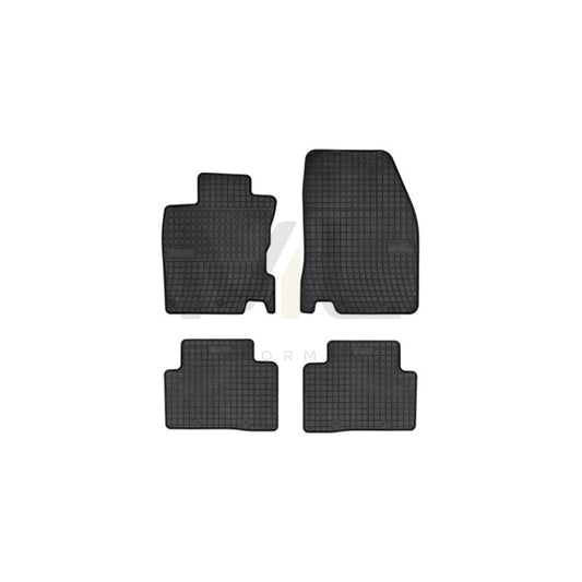 FROGUM Tailored 0457 Floor mat set for NISSAN Qashqai II (J11) Elastomer, Front and Rear, Quantity: 4, Black | ML Performance Car Parts