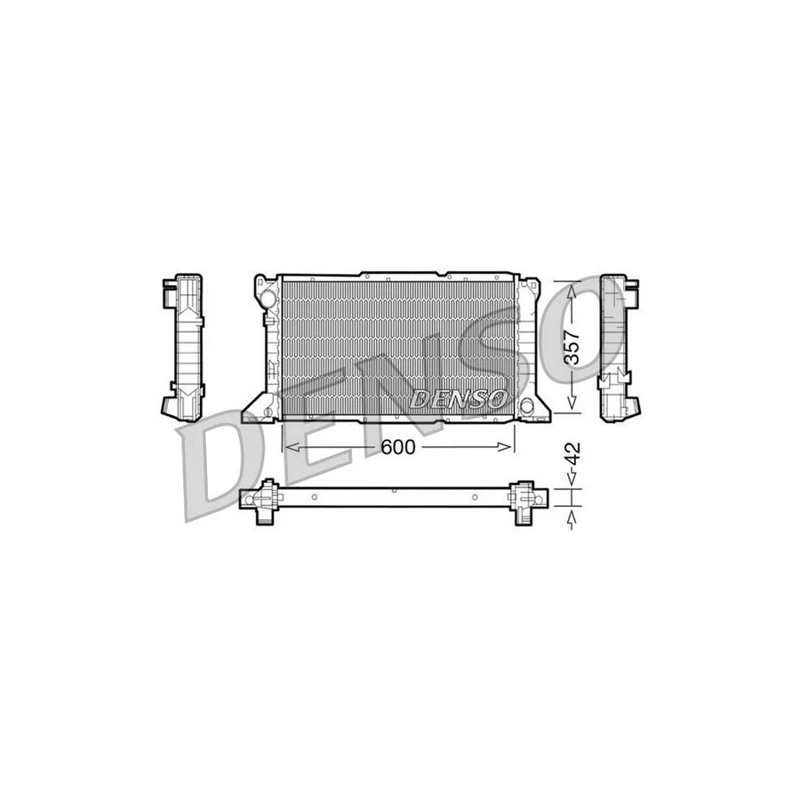 Denso DRM10100 Drm10100 Engine Radiator For Ford Transit | ML Performance UK