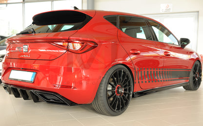 Rieger 00088224 SEAT Leon KL Side Skirt 7 | ML Performance UK Car Parts