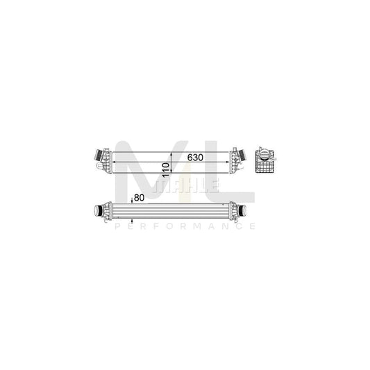 MAHLE ORIGINAL CI 258 000P Intercooler for ALFA ROMEO GIULIETTA | ML Performance Car Parts