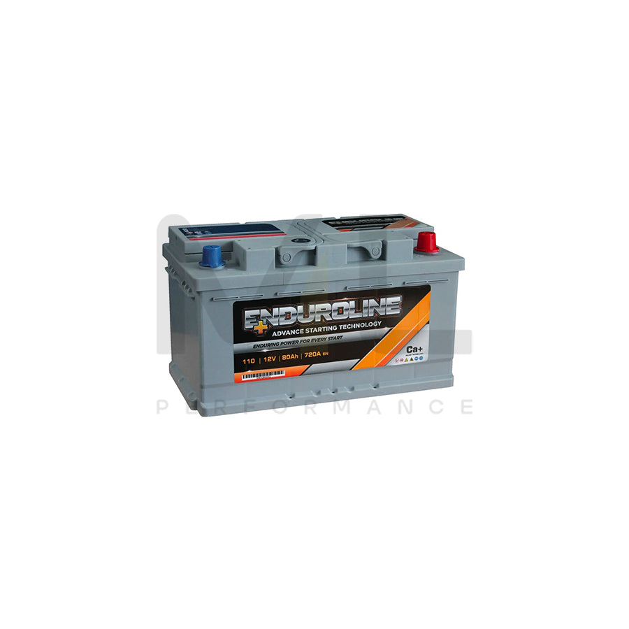 110 Enduroline Car Battery 80Ah | Car Batteries UK | ML Performance Car Parts