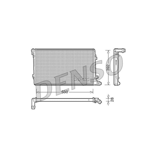 Denso DRM32019 Drm32019 Engine Radiator | ML Performance UK