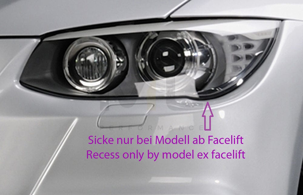 Rieger 00053441 BMW 3 Series E92 E93 Front Bumper 8 | ML Performance UK Car Parts