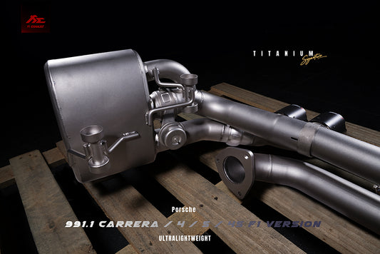FI Exhaust Porsche 991.1 Carrera/S  F1 Version  Titanium Signature Series  2011-2015 | ML Performance UK Car Parts